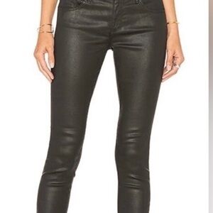 ⭐️👖 NWOT AG Legging Ankle LEATHERETTE SUPER SKINNY ANKLE